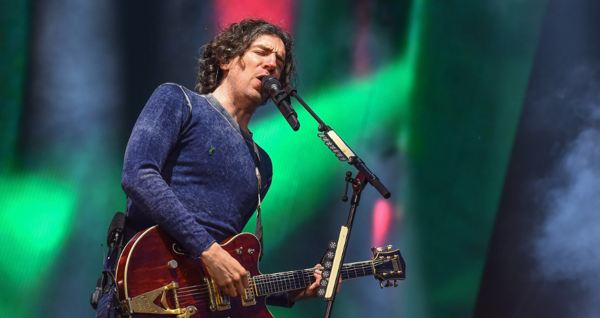 Gary Lightbody, front man of the band Snow Patrol